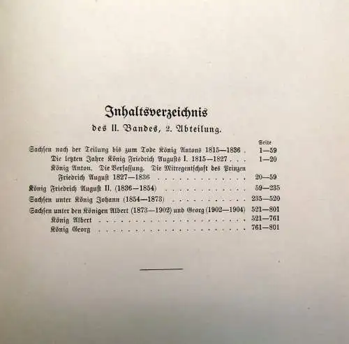 Sturmhoefel Geschichte der Sächsischen Lande  u ihrer Herrscher 2 Bde in 4 1898