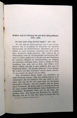 Sturmhoefel Geschichte der Sächsischen Lande  u ihrer Herrscher 2 Bde in 4 1898