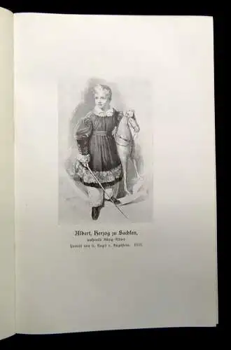 Sturmhoefel Geschichte der Sächsischen Lande  u ihrer Herrscher 2 Bde in 4 1898