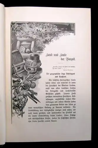 Sturmhoefel Geschichte der Sächsischen Lande  u ihrer Herrscher 2 Bde in 4 1898