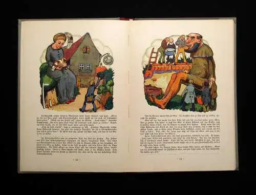 Rumdibum Ein lustiges Buch mit bunten Bildern von Rudolf Schoen Or.SU um 1918