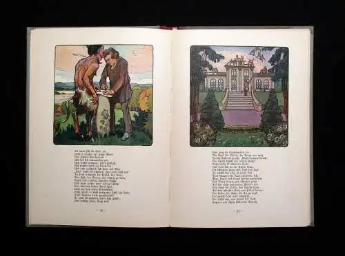 Rumdibum Ein lustiges Buch mit bunten Bildern von Rudolf Schoen Or.SU um 1918