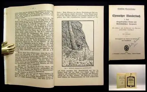 Sächsische Wanderbücher 2 Bde Chemnitzer Wanderbuch 1924/25 Guide Reiseführer