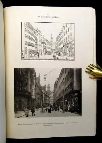 Richter Dresden sonst und jetzt 1905 50 Doppelbilder in Lichtdruck Landeskunde