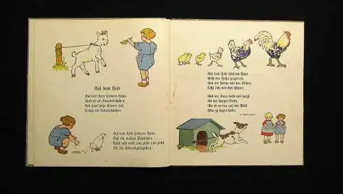 Caspari Kommt nur herein! Ein lustiges um 1925 Bilderbuch Kinderliteratur EA