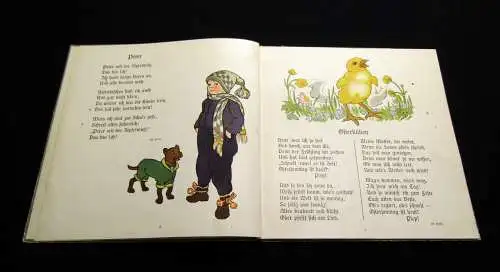 Caspari Kommt nur herein! Ein lustiges um 1925 Bilderbuch Kinderliteratur EA