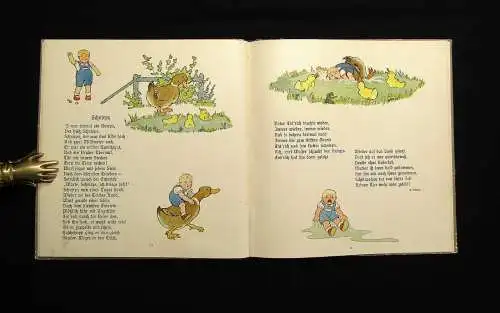 Caspari Kommt nur herein! Ein lustiges um 1925 Bilderbuch Kinderliteratur EA