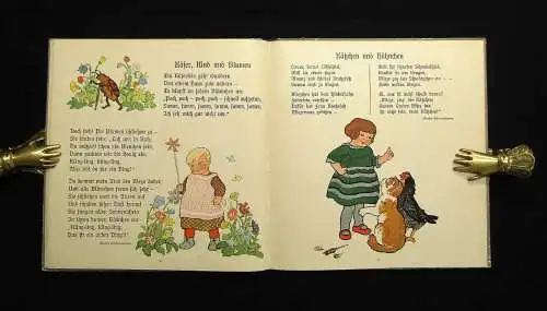 Caspari Kommt nur herein! Ein lustiges um 1925 Bilderbuch Kinderliteratur EA