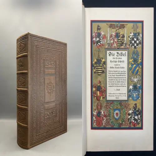 Luther, Dr. Martin Die Bibel oder die ganze heilige Schrift deutsch von Luther