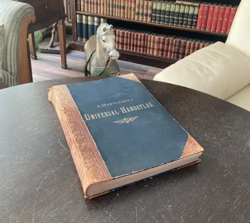 Umlauft, Heiderich A. Hartleben`s Universal- Handatlas o.J. um 1890