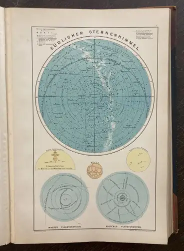 Umlauft, Heiderich A. Hartleben`s Universal- Handatlas o.J. um 1890