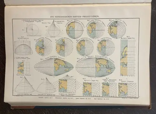 Umlauft, Heiderich A. Hartleben`s Universal- Handatlas o.J. um 1890