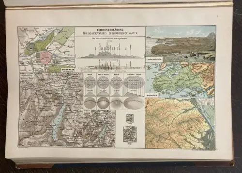Umlauft, Heiderich A. Hartleben`s Universal- Handatlas o.J. um 1890