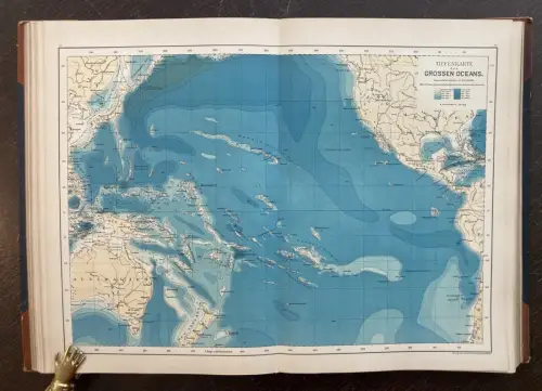 Umlauft, Heiderich A. Hartleben`s Universal- Handatlas o.J. um 1890