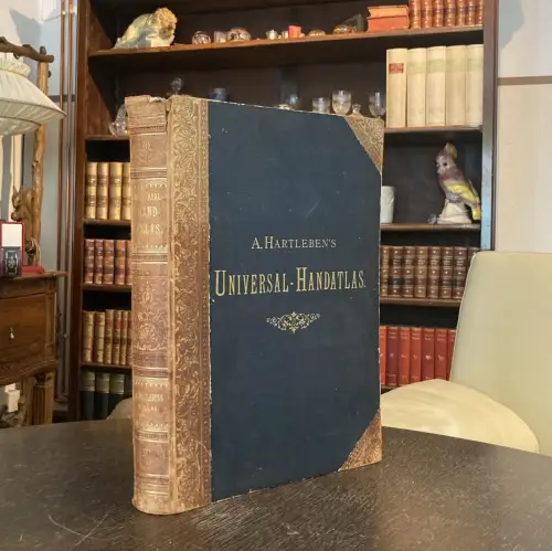 Umlauft, Heiderich A. Hartleben`s Universal- Handatlas o.J. um 1890