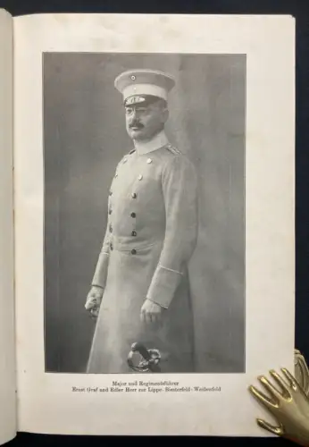 Hinüber Ehrentafel u Stammliste des Königl.-Sächs. Garde-Reiter-Regiments 1926