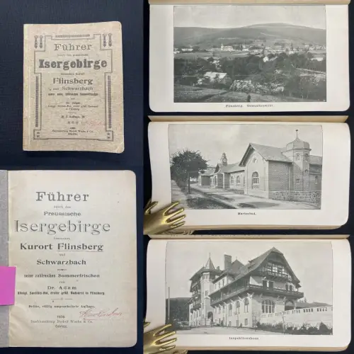 Adam Dr. Führer durch das preussische Isergebirge besonders Kurort Flinsberg