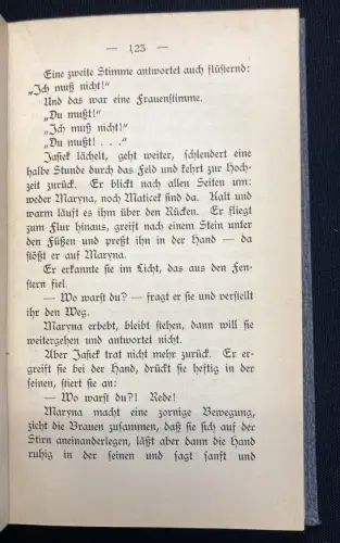Tetmajer- Przerwa Kazimierz Aus der Tatra Erzählungen 1903 selten Prosa