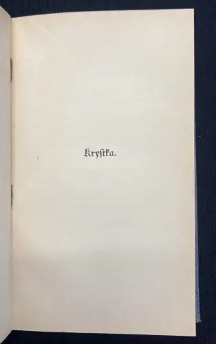Tetmajer- Przerwa Kazimierz Aus der Tatra Erzählungen 1903 selten Prosa