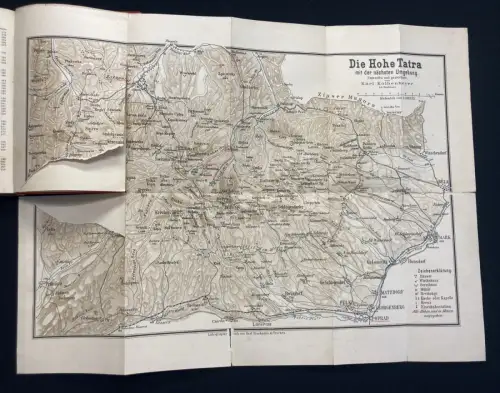 Kolbenheyer, Karl Die Hohe Tatra im Auftrage d.Ungarischen Karpathenvereine 1891
