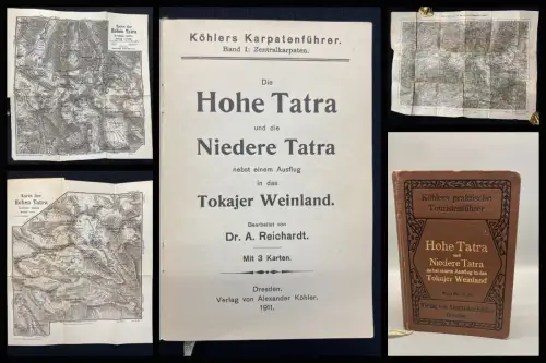 Reichardt Die hohe Tatra und die Niedere Tatra nebst einem Ausflug in [...]