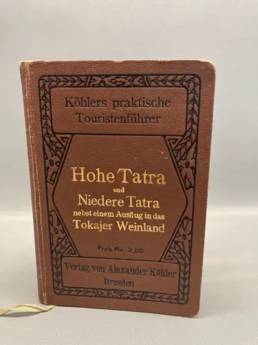 Reichardt Die hohe Tatra und die Niedere Tatra nebst einem Ausflug in [...]