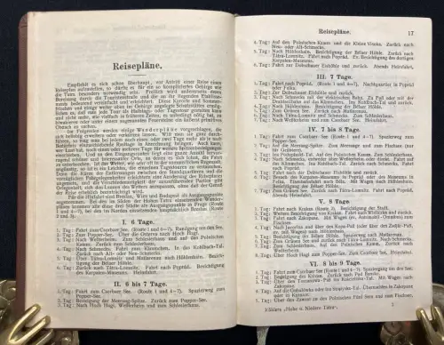 Reichardt Die hohe Tatra und die Niedere Tatra nebst einem Ausflug in [...]
