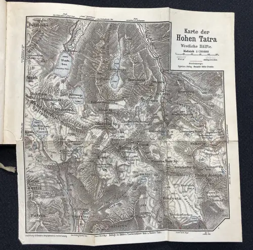 Reichardt Die hohe Tatra und die Niedere Tatra nebst einem Ausflug in [...]