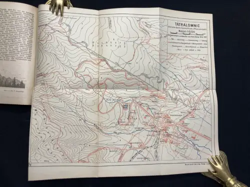 GY. A. Hefty und Dr. J. Vigyazo 3 Bde. Tatra Führer,Winter in der Tatra,Bäder