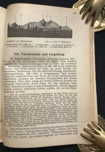GY. A. Hefty und Dr. J. Vigyazo 3 Bde. Tatra Führer,Winter in der Tatra,Bäder