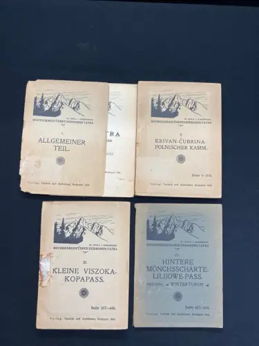 Komarnicki v. Gyulia Dr. 4 Bde. zusammen, I.Allgeminer Teil; II: Krivan- Cubrina