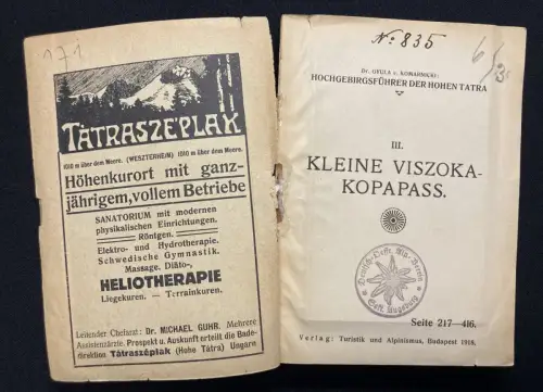 Komarnicki v. Gyulia Dr. 4 Bde. zusammen, I.Allgeminer Teil; II: Krivan- Cubrina