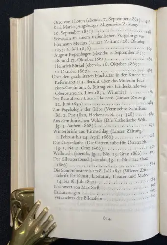 Stifter, Adalbert Gesammelte Werke, Dünndruckausgabe in 6 Bänden 1954 Insel
