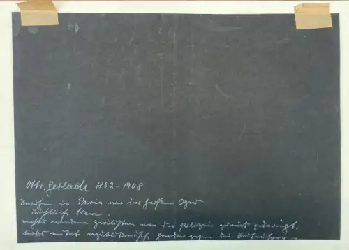 Gerlach, Otto(1862-1908) Feder-Tusche-Pinsel weißgehöht 24x34 auf Pappe