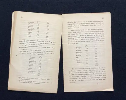 Ueber die chem. u phys. Veränderungen krystallinischer Silicatgesteine 1863