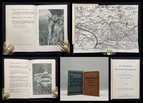Fehrmann, Rudolf Der Bergsteiger im Sächsischen Felsengebirge 1923/1927 Guide