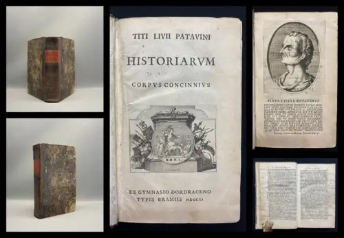 Livius Titus Historiarum corpus concinnius 1711  Geschichte Rom Historisch