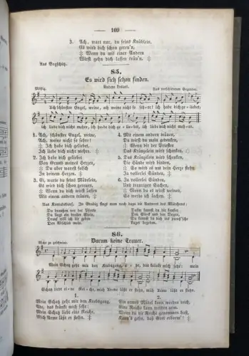Fallersleben Schlesische Volkslieder mit Melodie. Aus dem Munde des Volkes 1842