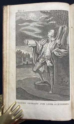 Young, Edward Les Nuits  D´Young 1769 2 Bde Philosophie Tod Unsterblichkeit