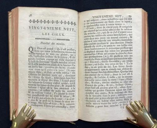 Young, Edward Les Nuits  D´Young 1769 2 Bde Philosophie Tod Unsterblichkeit