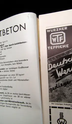 Der Baumeister Monatshefte für Baukultur und Baupraxis 7 Hefte 1933-1942