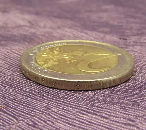 2 Euro Münze Deutschland A 2011 Spiegelei Pille ca. 1mm verschoben Fehlpr. 2011