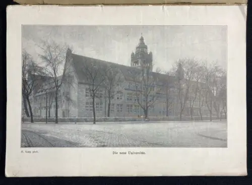 Verein zur Förderung Fremdenverkehr Jena als Universität u. Stadt im Sommer 1913