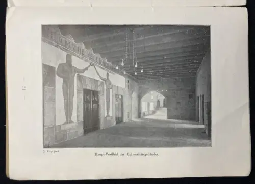 Verein zur Förderung Fremdenverkehr Jena als Universität u. Stadt im Sommer 1913