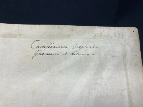 Lotter, Tobias Conrad / Seutter, Matthäus Novissimum Astronomiae Geographiae[...