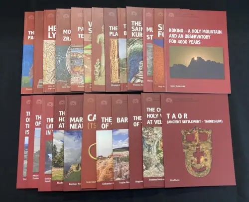 Sammlung von 24 wissenschaftlichen Abhandlungen zur Kulturgeschichte Macedoniens