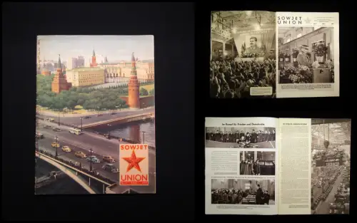 Gribatschow Sowjetunion Illustrierte Monatsschrift Nr.1 März 1950 Wahl Handwerk