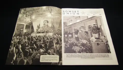 Gribatschow Sowjetunion Illustrierte Monatsschrift Nr.1 März 1950 Wahl Handwerk