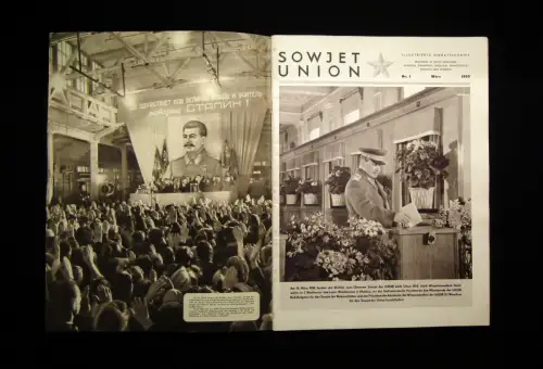 Gribatschow Sowjetunion Illustrierte Monatsschrift Nr.1 März 1950 Wahl Handwerk