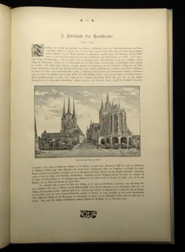 Kaemmel 800 Jaehr. Jubelfeier des Hauses Wettin 1889 Geschichte Sachsens Fürsten